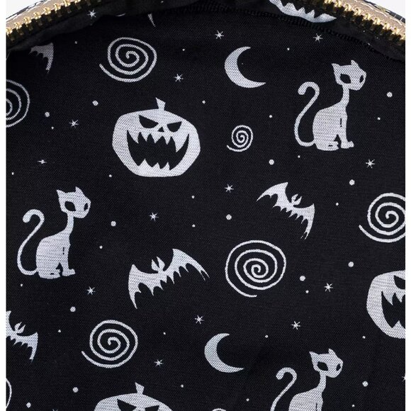 Loungefly The Nightmare Before Christmas Tarot Card Allover Print Backpack - NWT